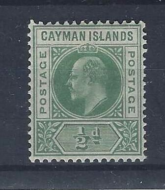 Image of Cayman Islands SG 8a LMM British Commonwealth Stamp